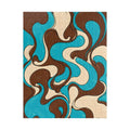Fillmore Flow - Turquoise & Chocolate Jigsaw Puzzle