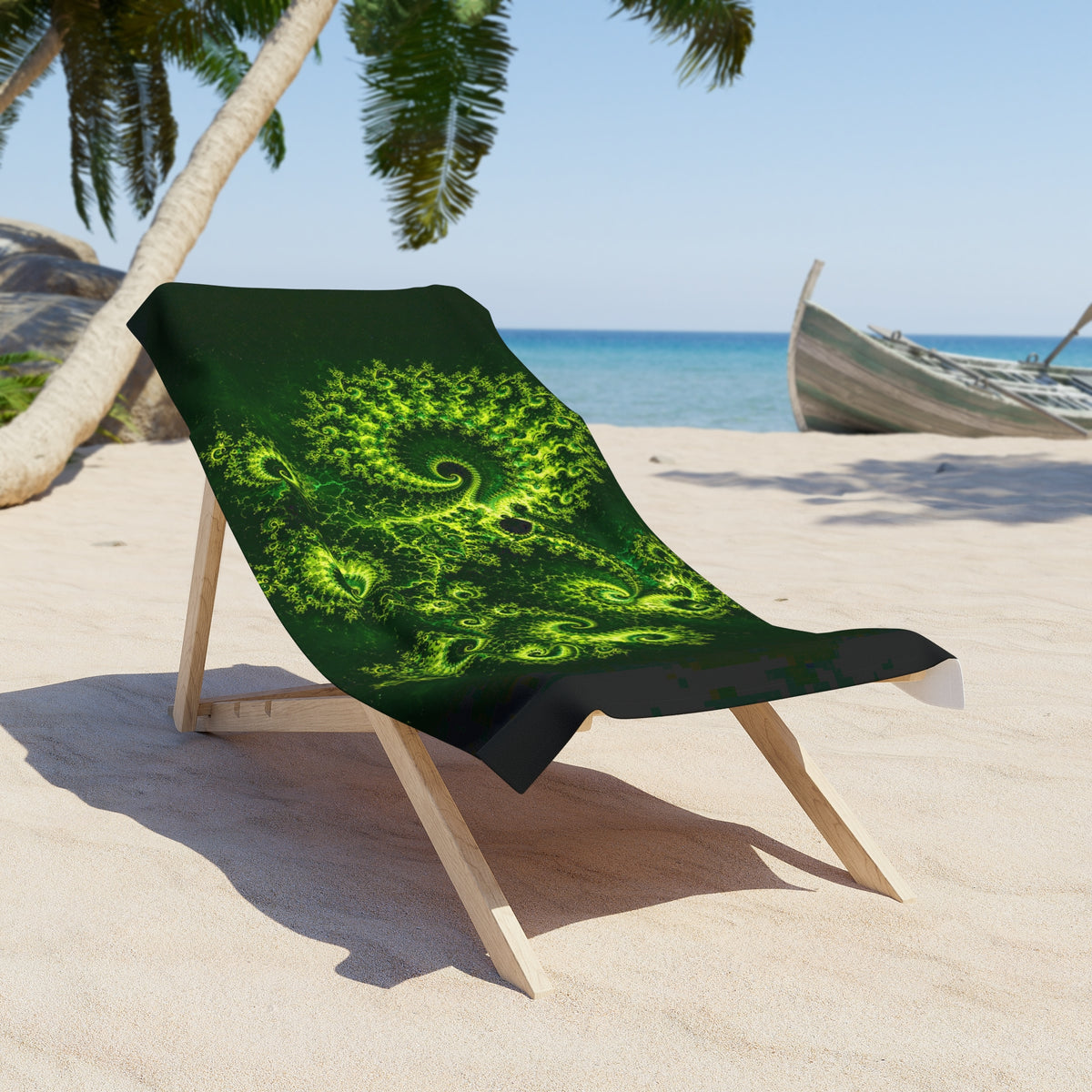 Copper Infinity - Toxic Acid Beach Towel