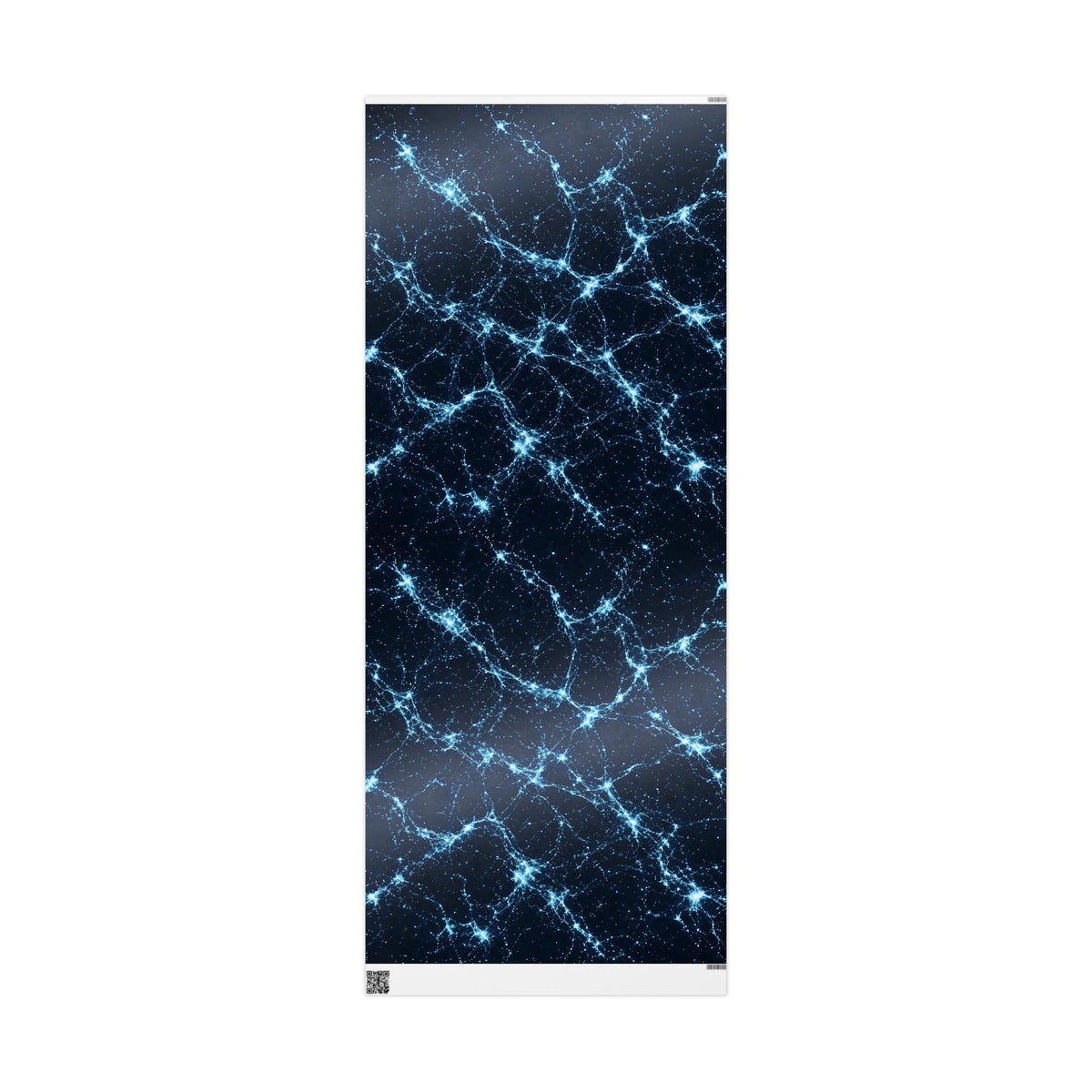 Neon Mycelium - Ice Crystal Wrapping Paper