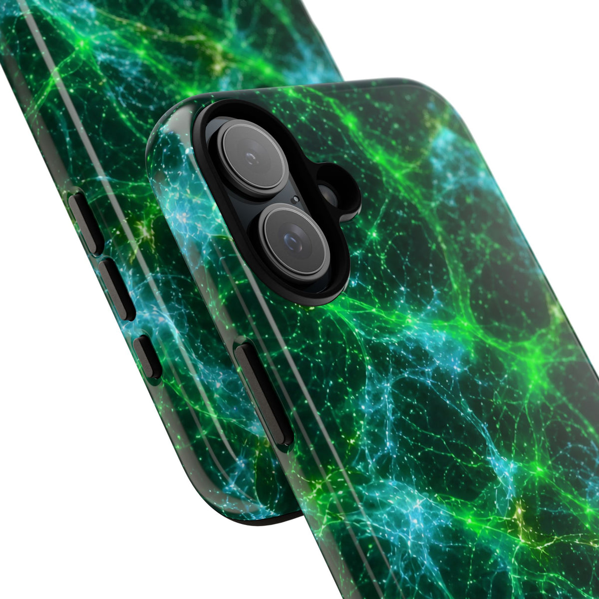 Neon Mycelium - Mermaid Phone Case