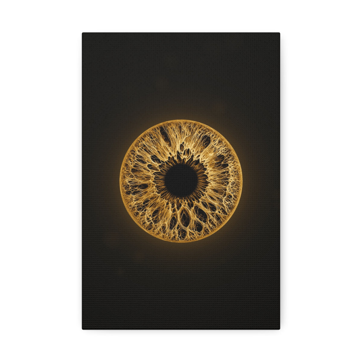 BLXNTT Iris – Lace Web Amber Glossy Canvas