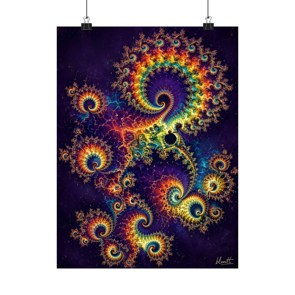 Copper Infinity - Rainbow Poster