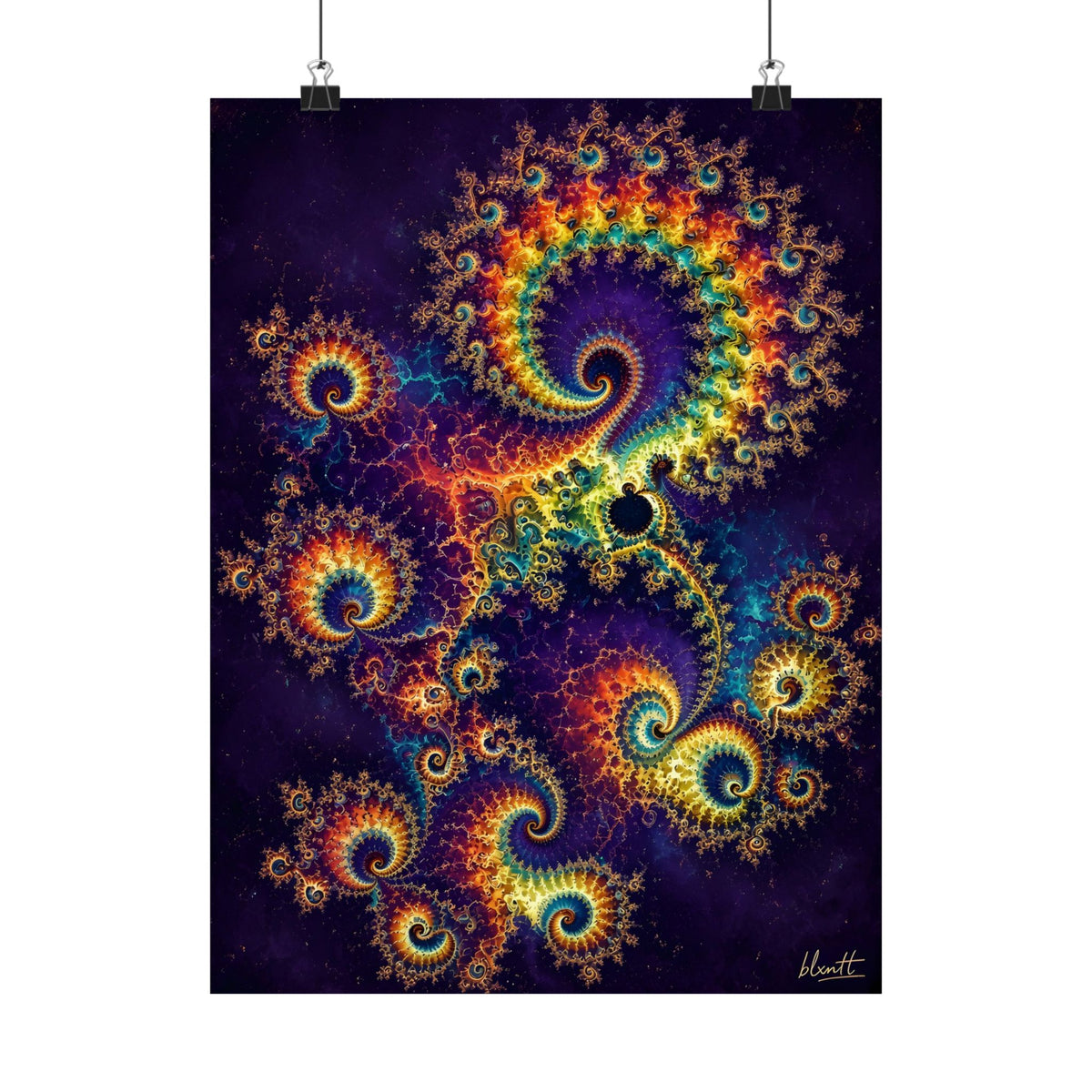 Copper Infinity - Rainbow Poster