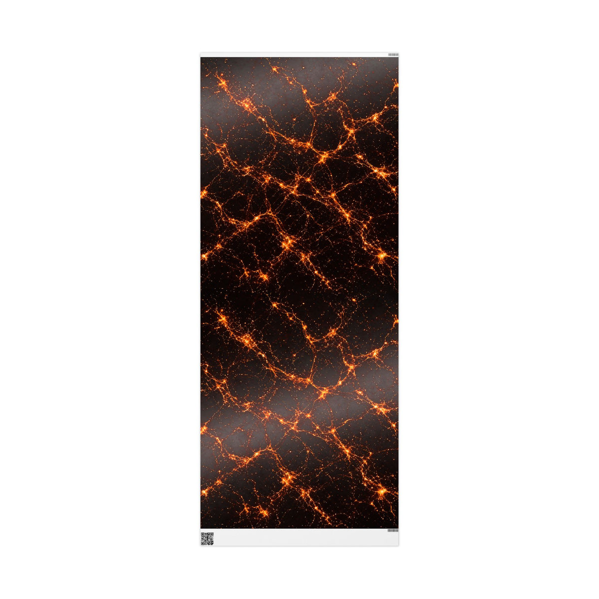 Neon Mycelium - Solar Flare Wrapping Paper