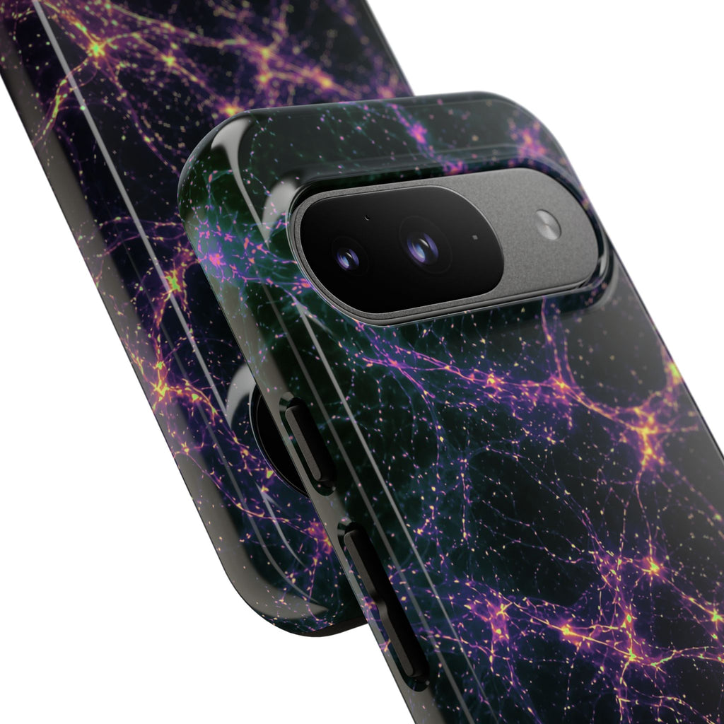 Neon Mycelium - Holographic Phone Case