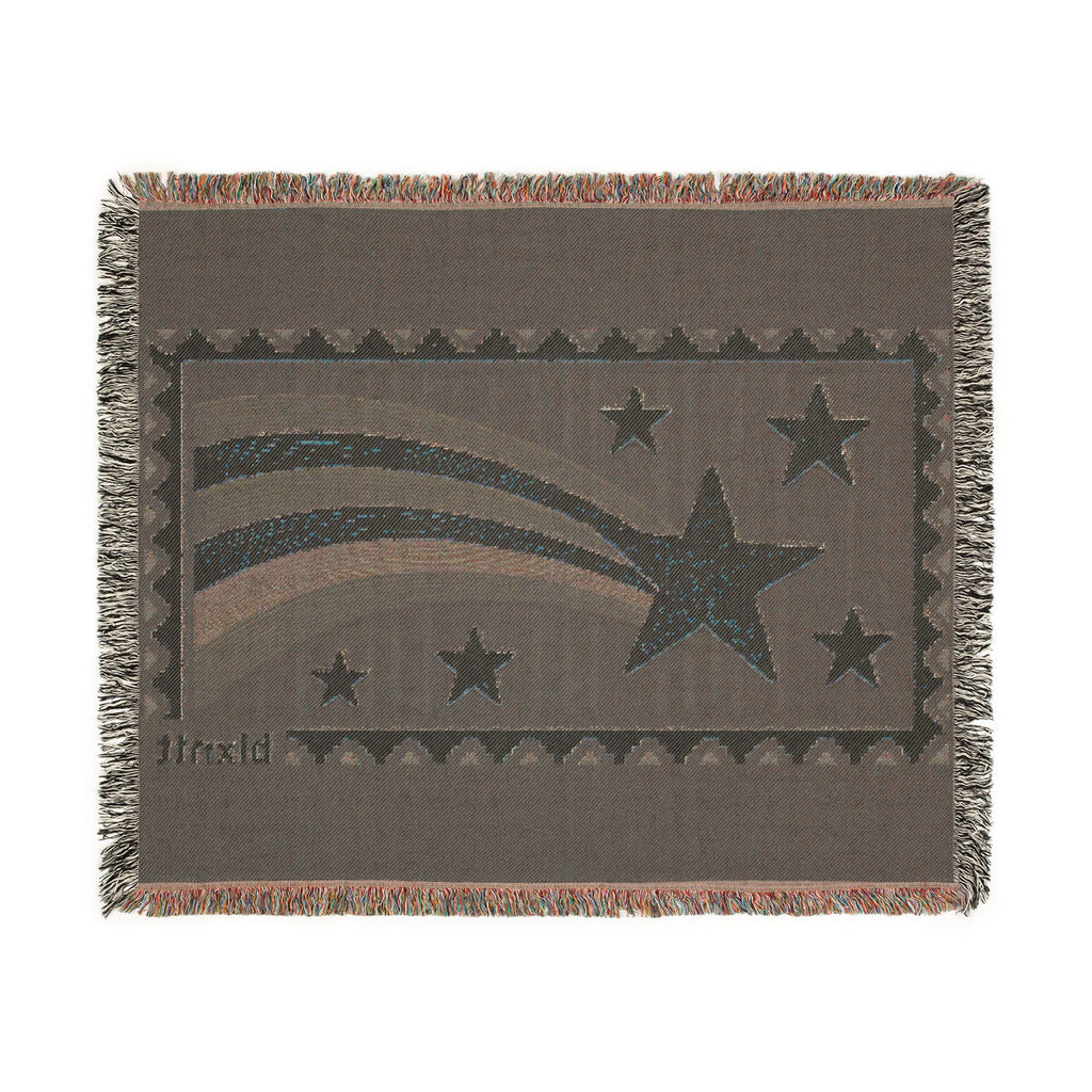 BLXNTT Blue Hippie Woven Blanket #2