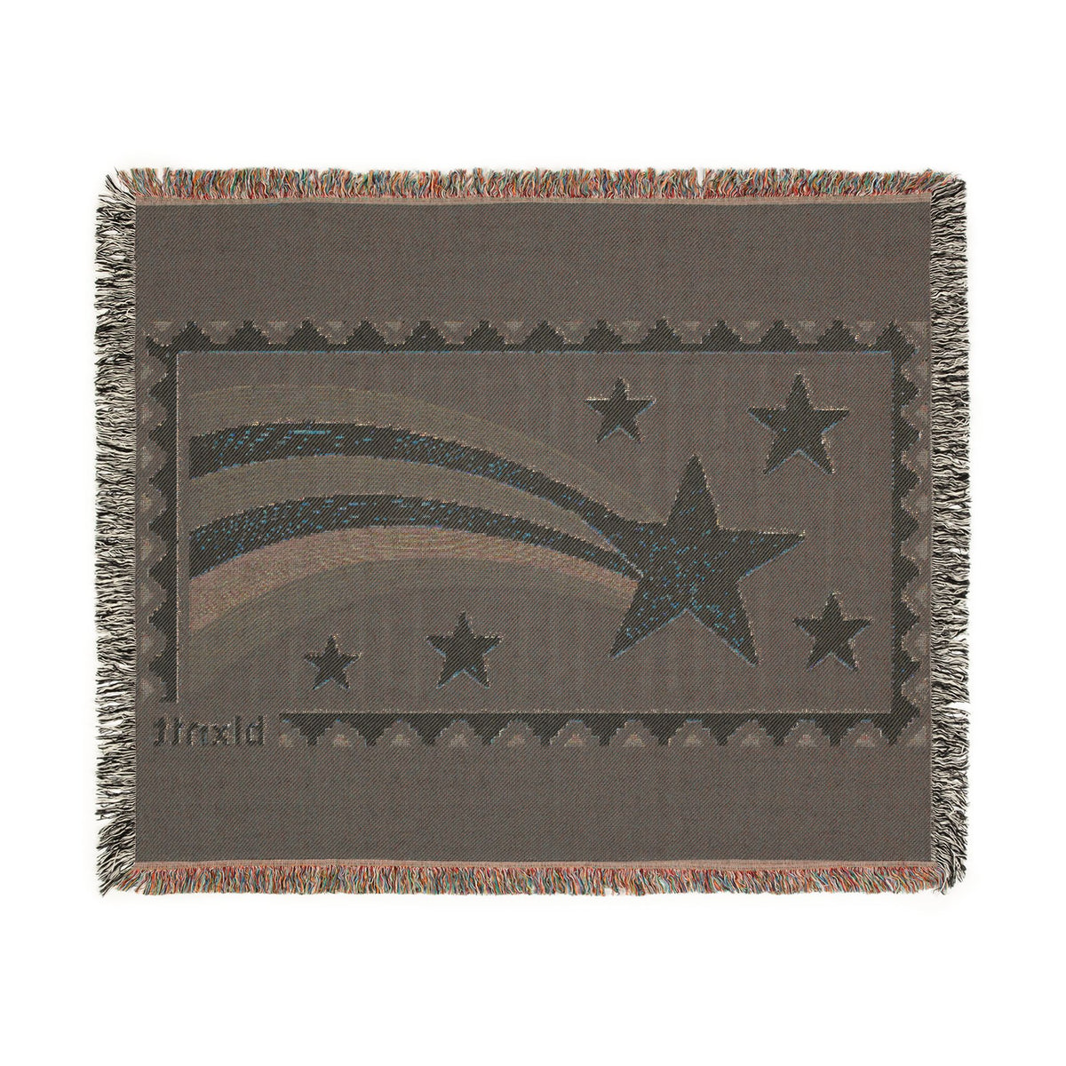 BLXNTT Blue Hippie Woven Blanket #2
