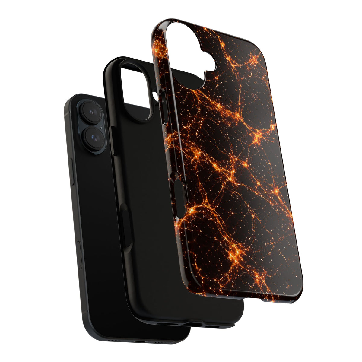 Neon Mycelium - Solar Flare Phone Case