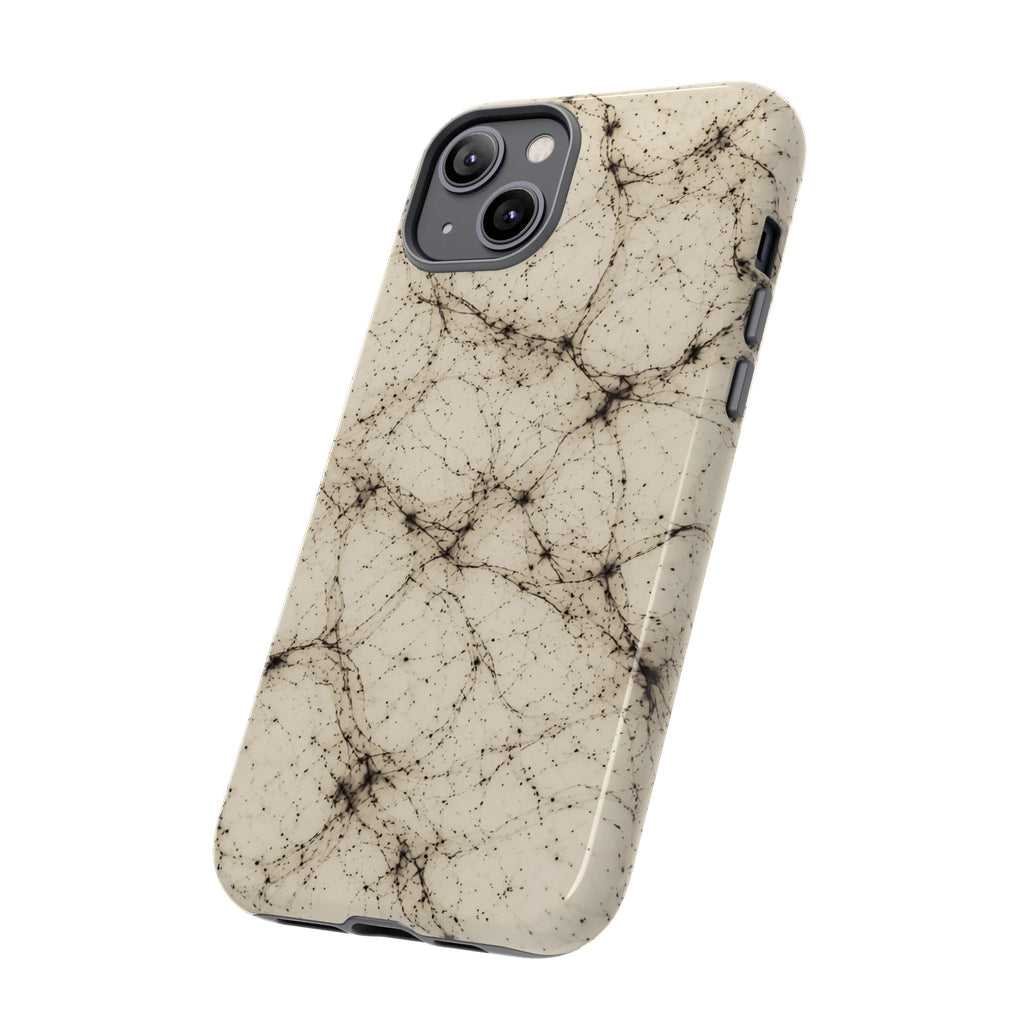 Neon Mycelium - Ink on Paper Phone Case