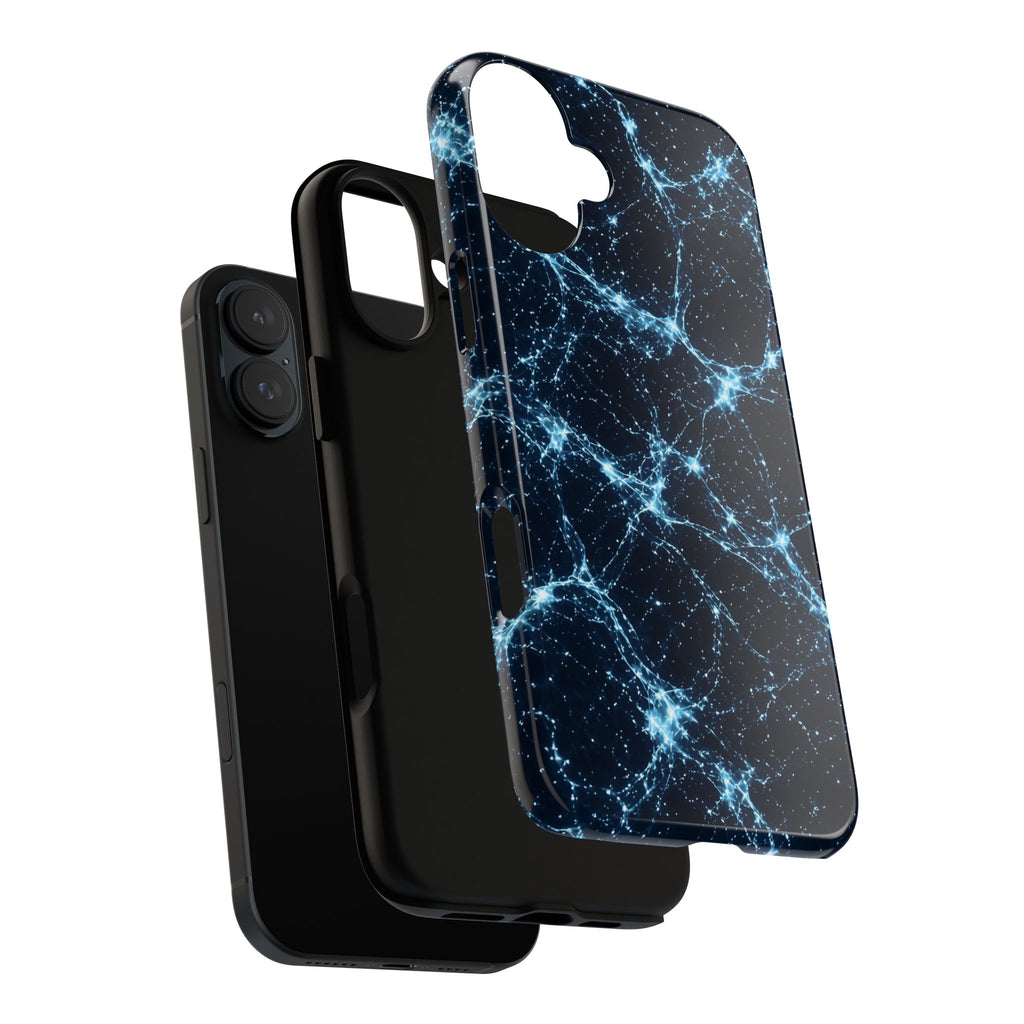 Neon Mycelium - Ice Crystal Phone Case