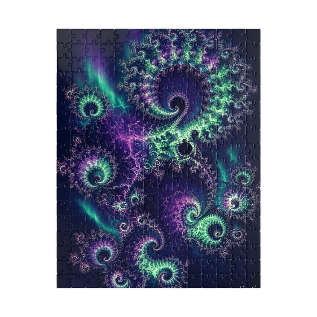 Copper Infinity - Aurora Jigsaw Puzzle