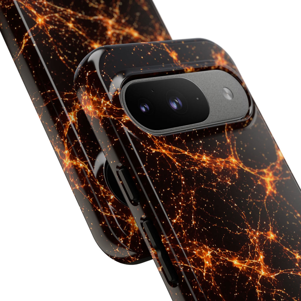Neon Mycelium - Solar Flare Phone Case