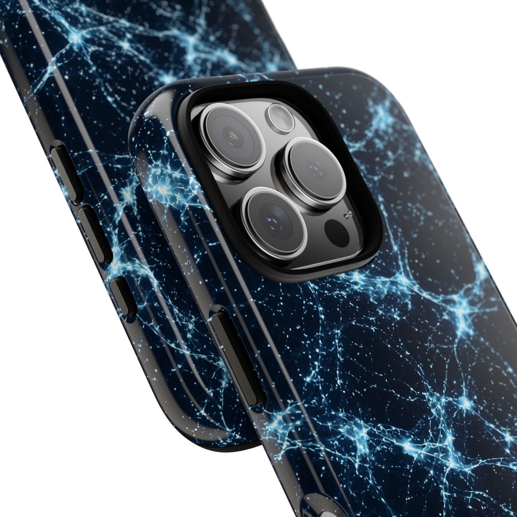 Neon Mycelium - Ice Crystal Phone Case