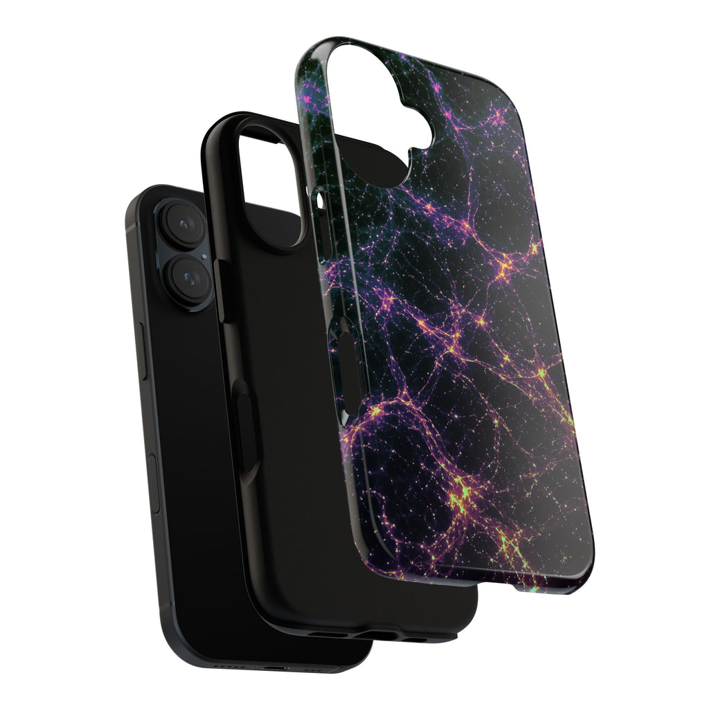 Neon Mycelium - Holographic Phone Case