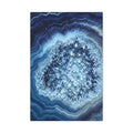 Geode Core - Glacier Glossy Canvas