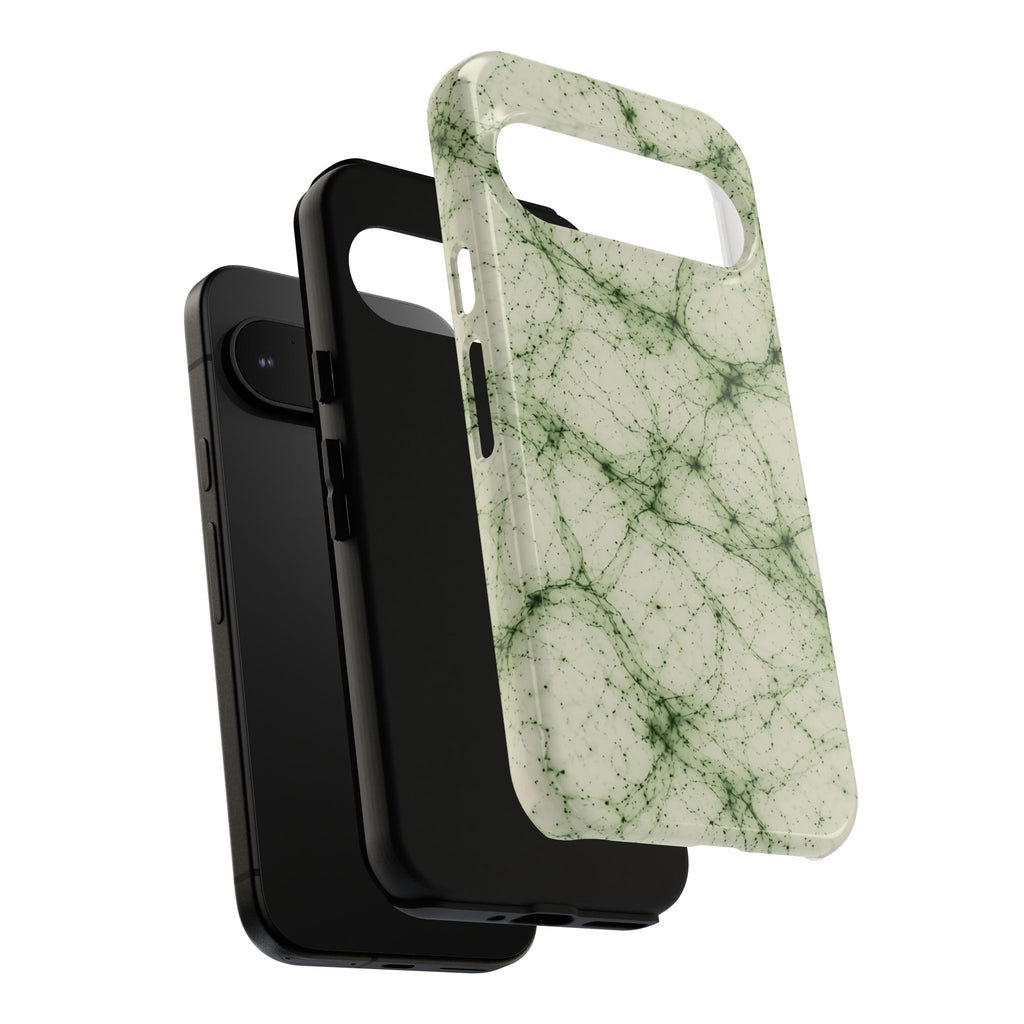 Neon Mycelium - Matcha Latte Phone Case