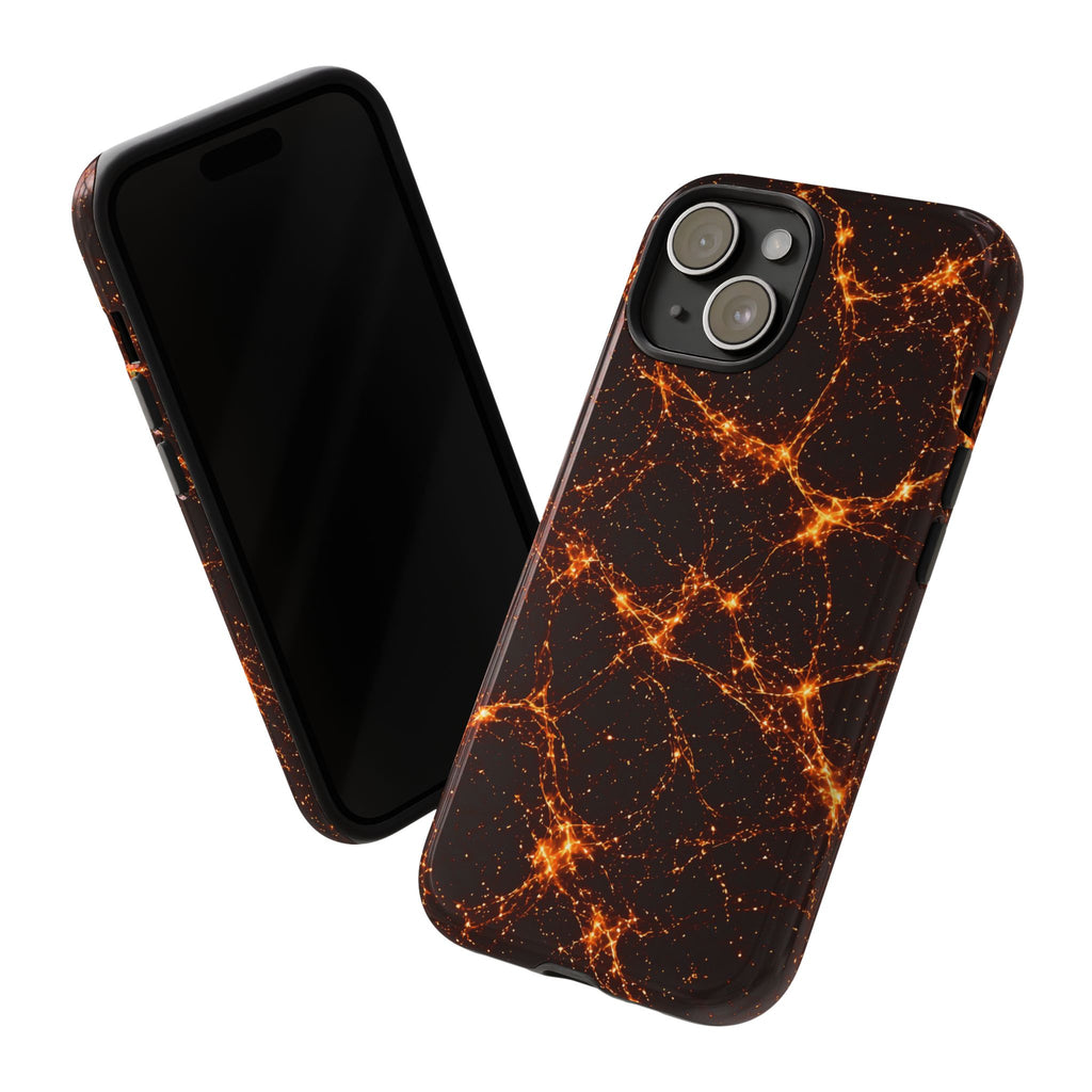 Neon Mycelium - Solar Flare Phone Case