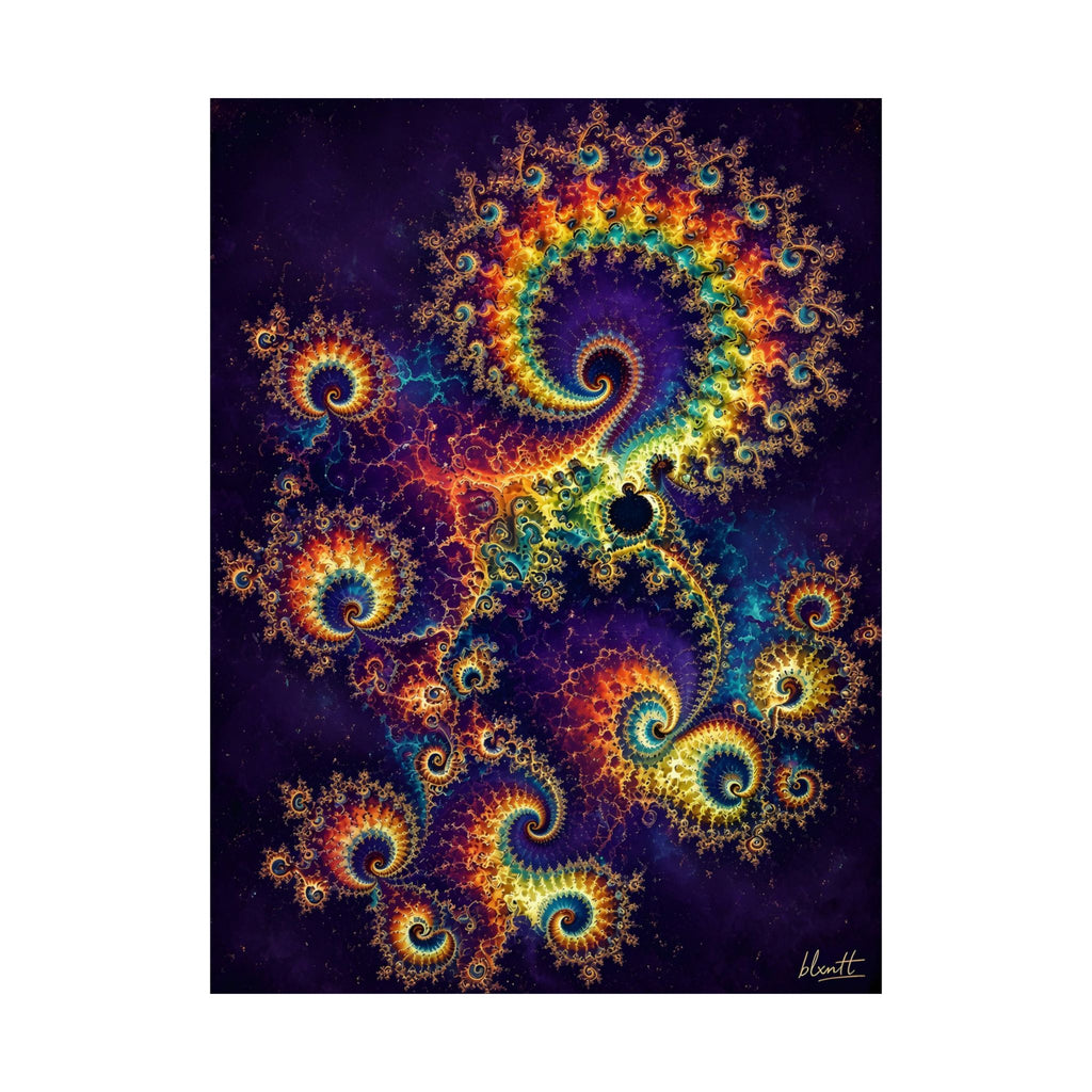 Copper Infinity - Rainbow Poster