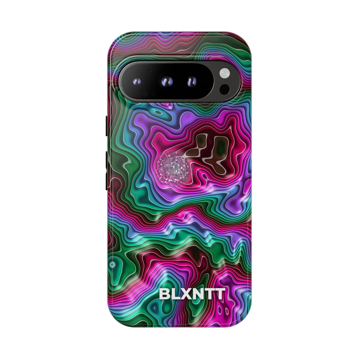 Neon Agate Phone Case