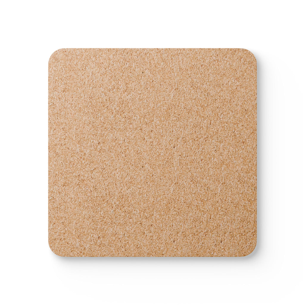 BLXNTT Midnight Pour Hardboard Coasters with Cork Bottom (Set of 4)