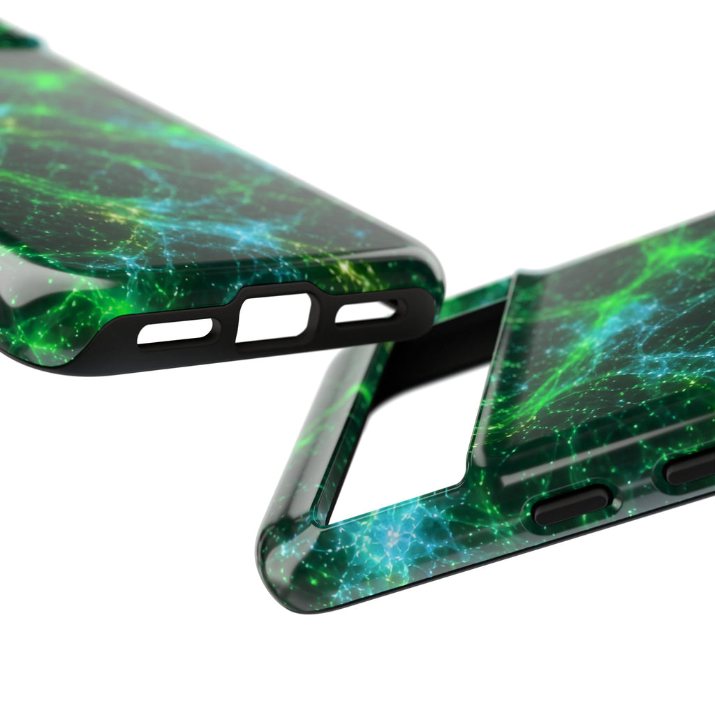 Neon Mycelium - Mermaid Phone Case