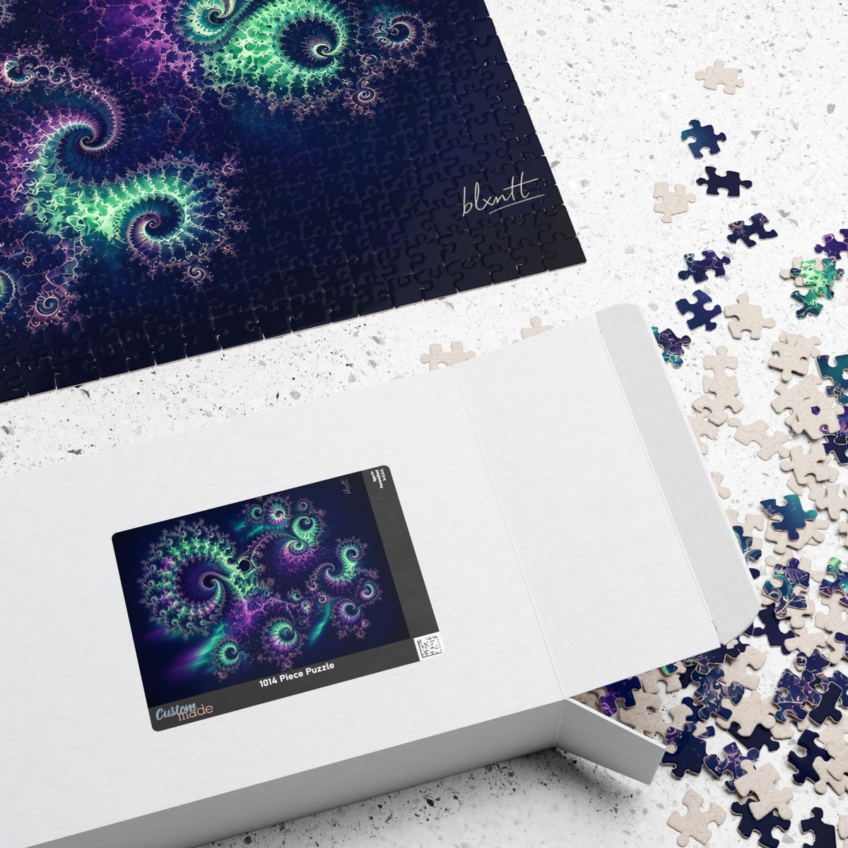 Copper Infinity - Aurora Jigsaw Puzzle