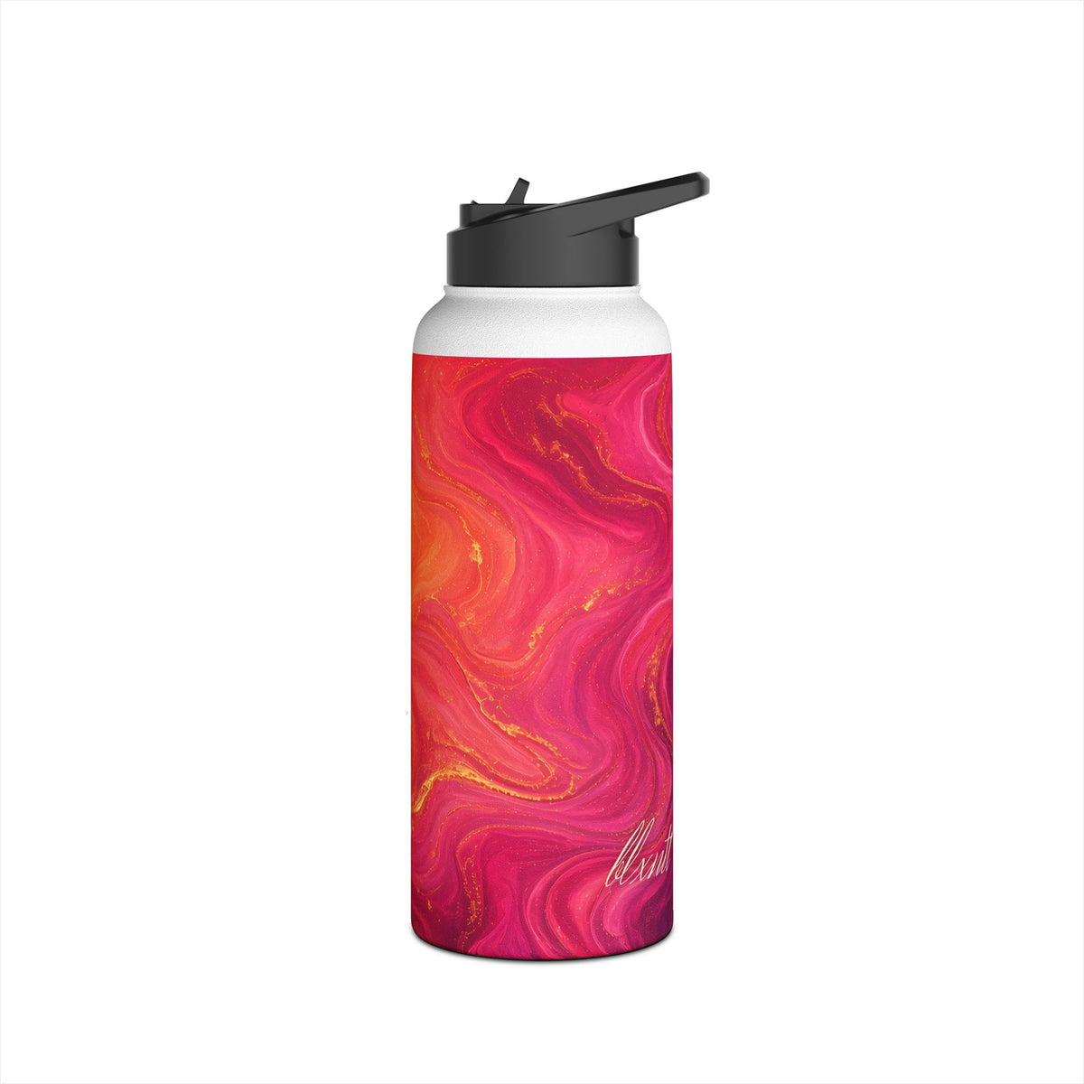 Sunset Marble Water Bottle