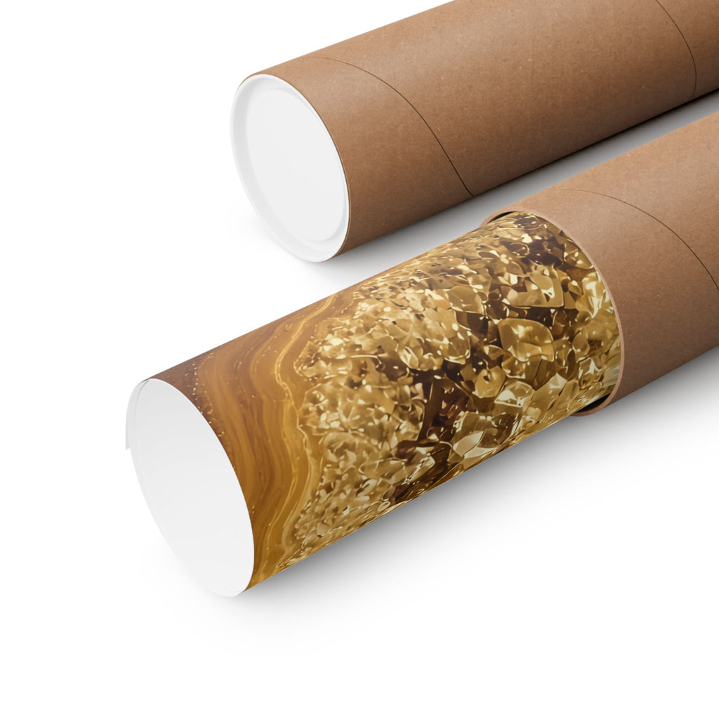 Geode Core - Gold Vein Poster