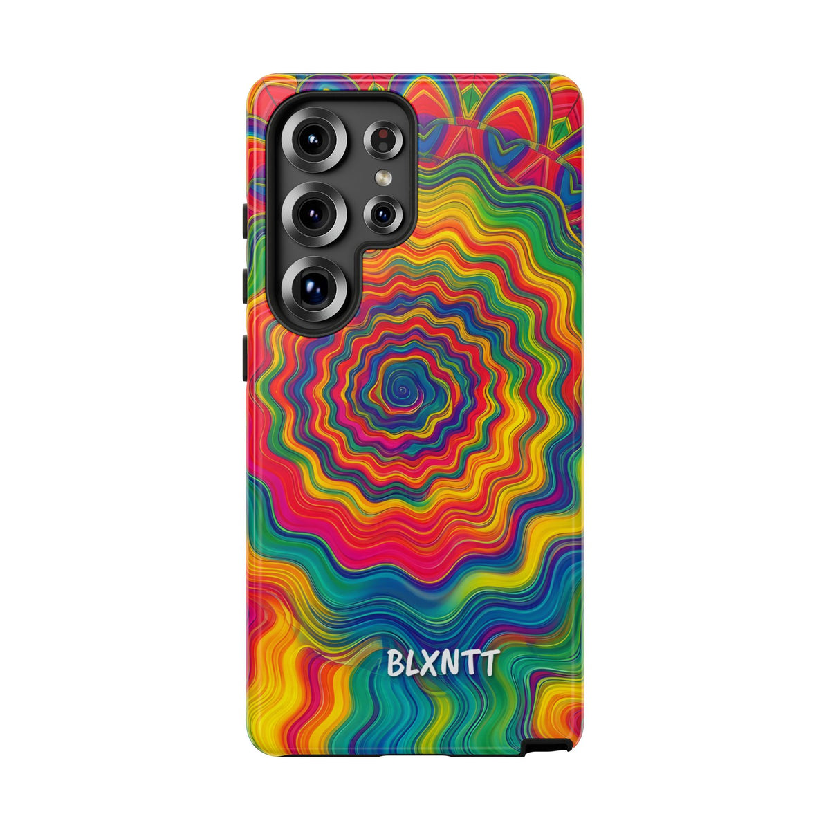 Hypnotic Rainbow Ripple Phone Case