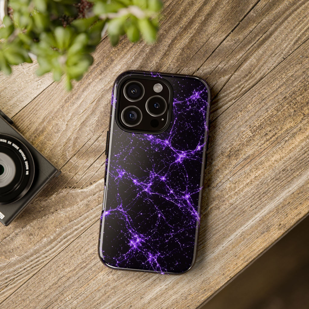 Neon Mycelium - Ultraviolet Phone Case