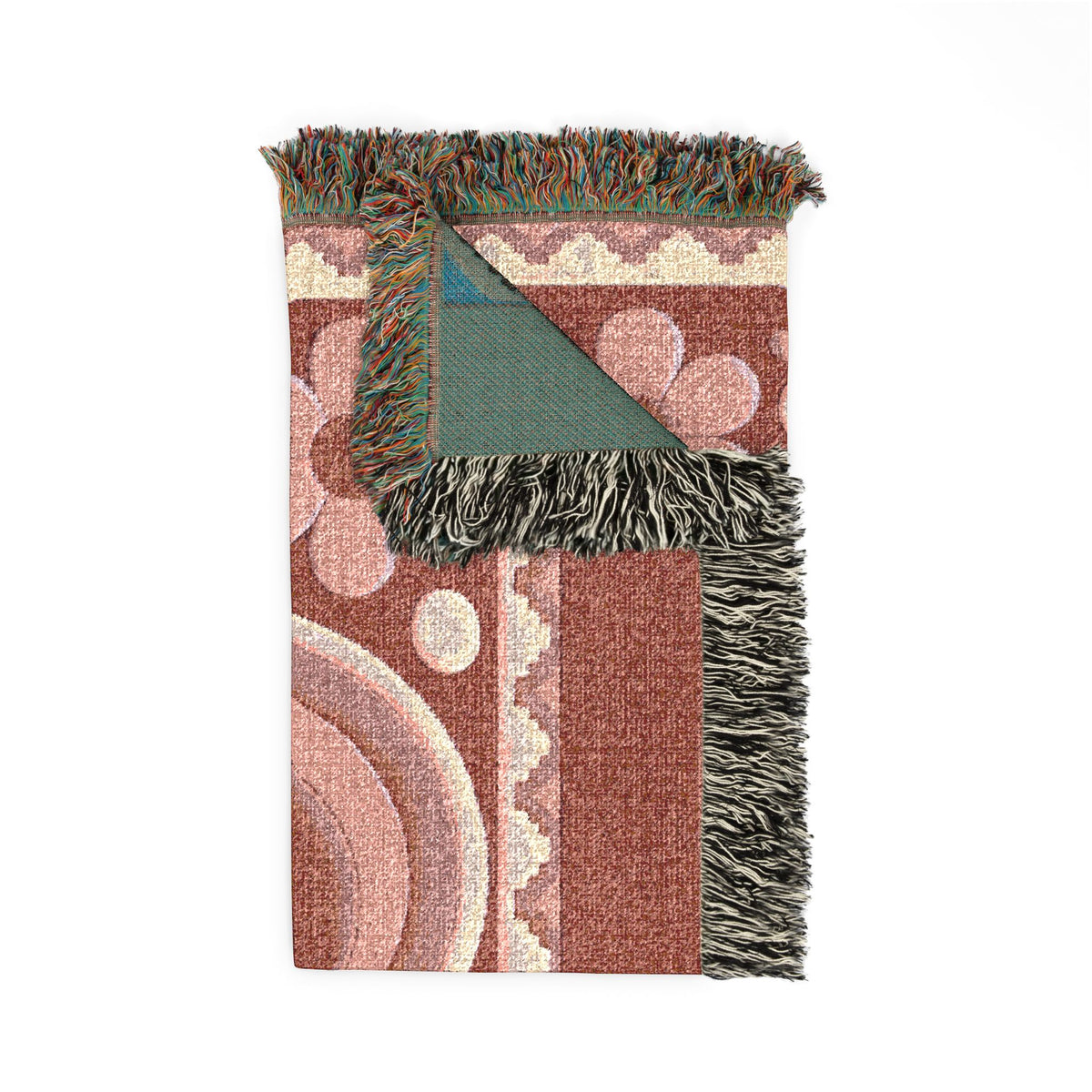 BLXNTT Pink Hippie Woven Blanket #1