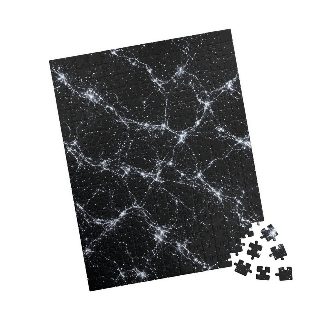Neon Mycelium - Silver Ghost Jigsaw Puzzle