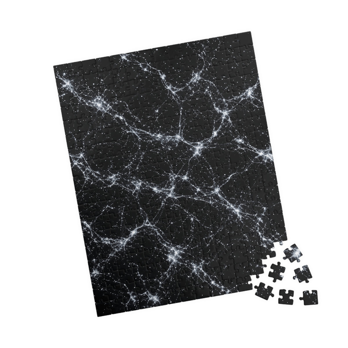 Neon Mycelium - Silver Ghost Jigsaw Puzzle