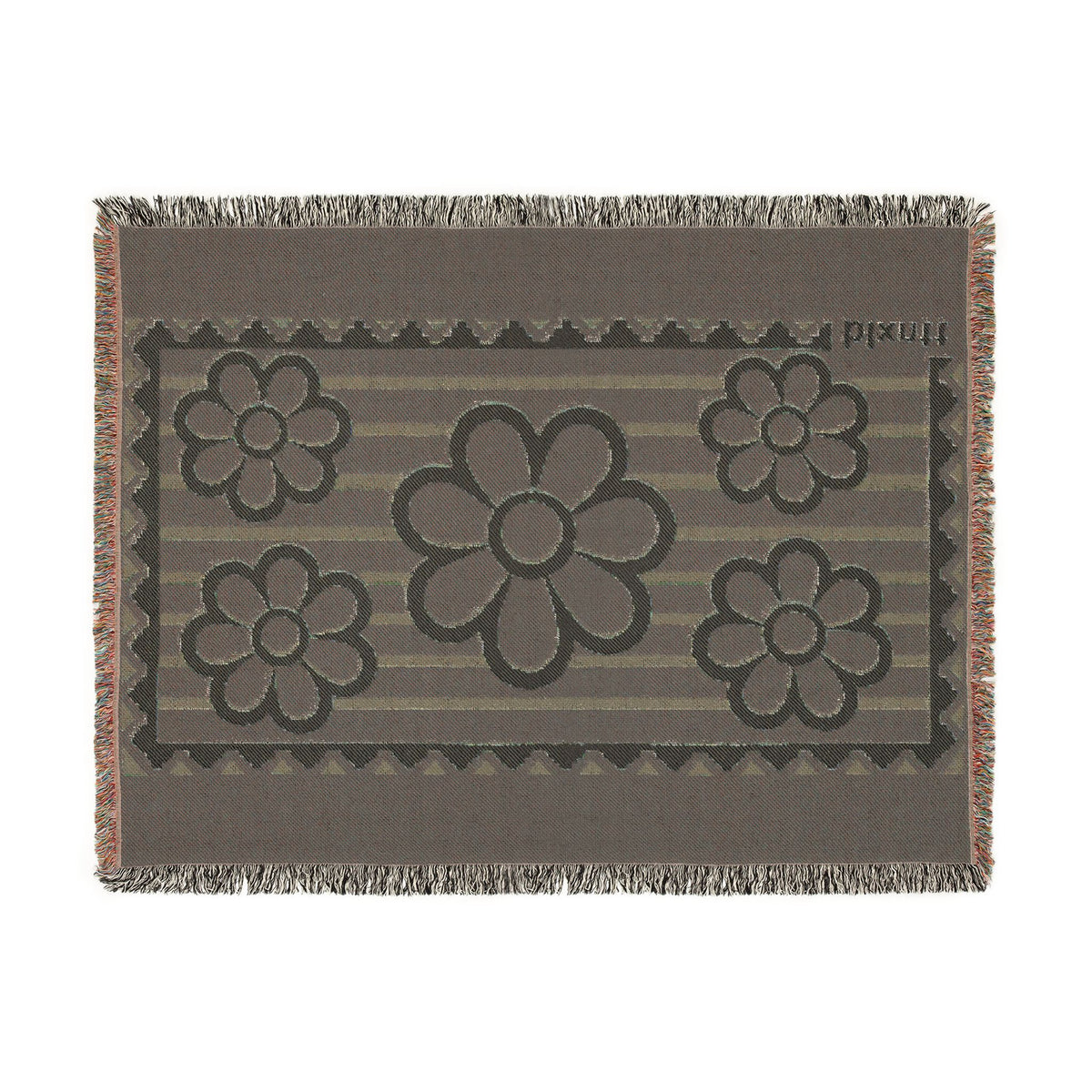 BLXNTT Purple Hippie Woven Blanket #2