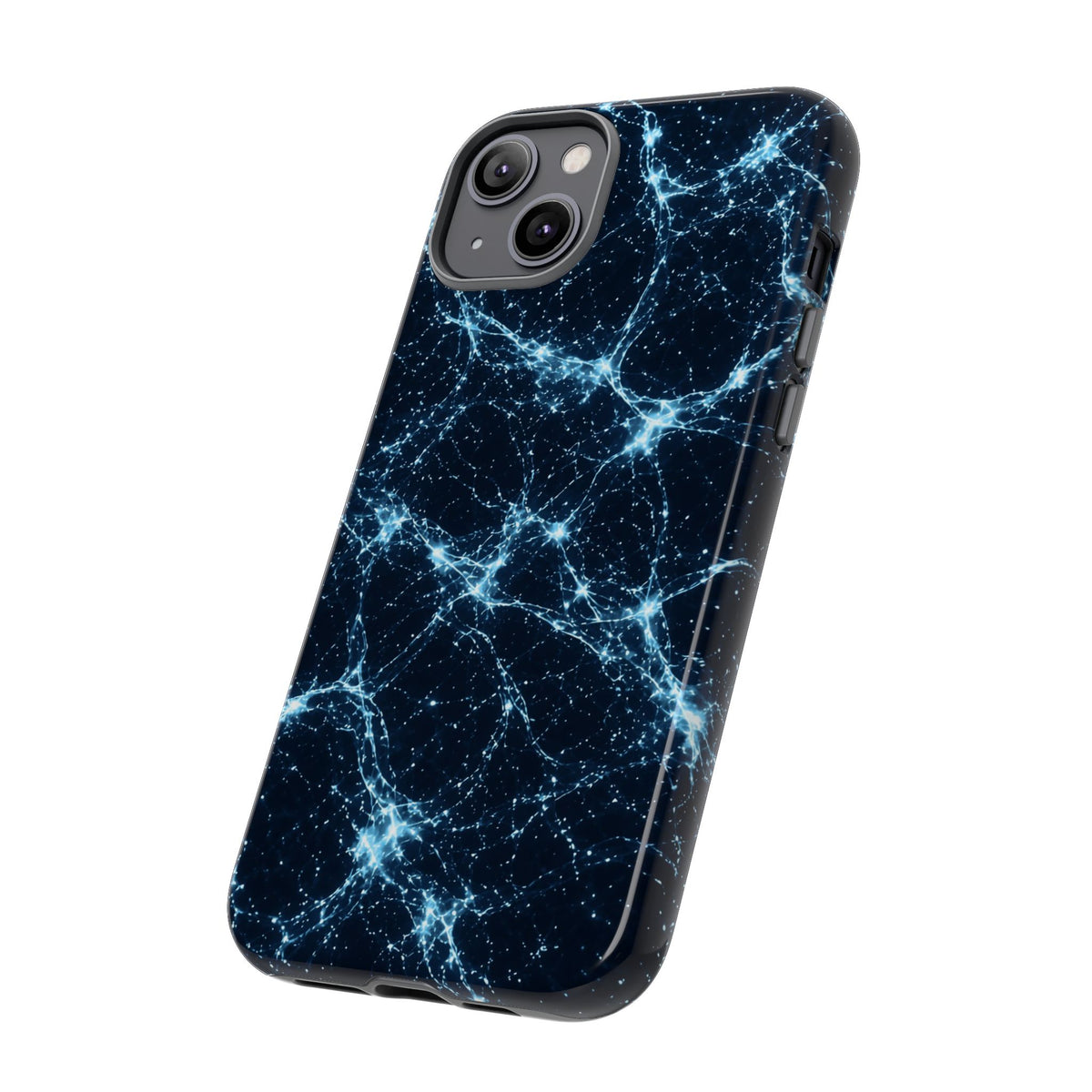 Neon Mycelium - Ice Crystal Phone Case