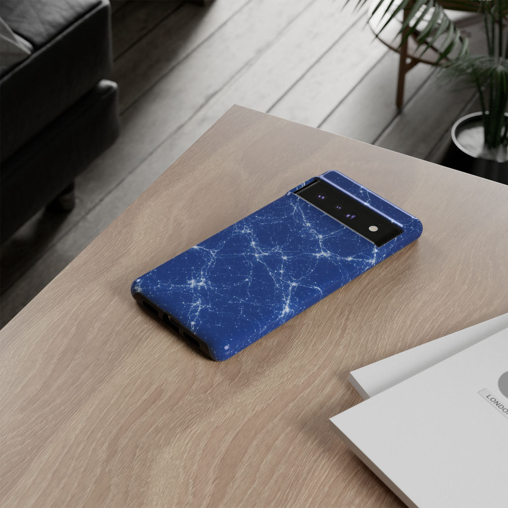 Neon Mycelium - Blueprint Phone Case