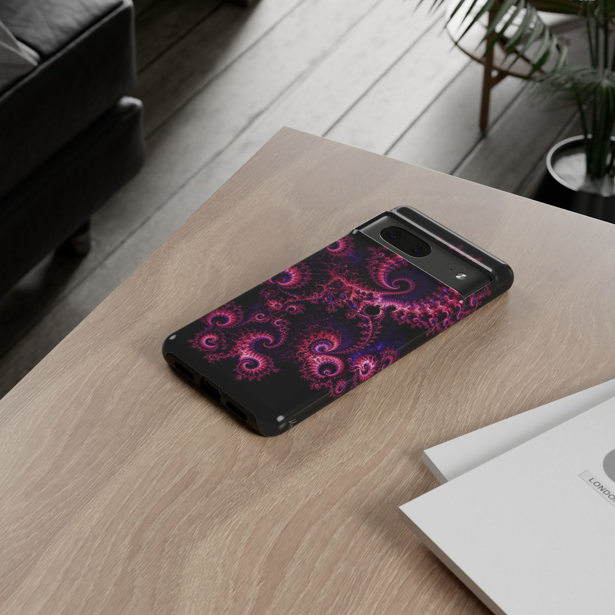 Copper Infinity - Hot Pink & Violet Phone Case
