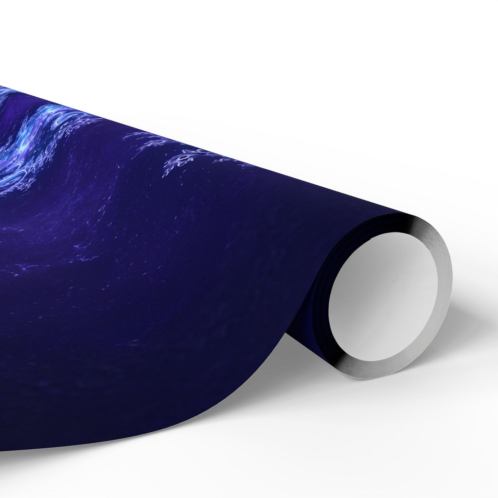 Copper Infinity - Bioluminescent Jellyfish Wrapping Paper