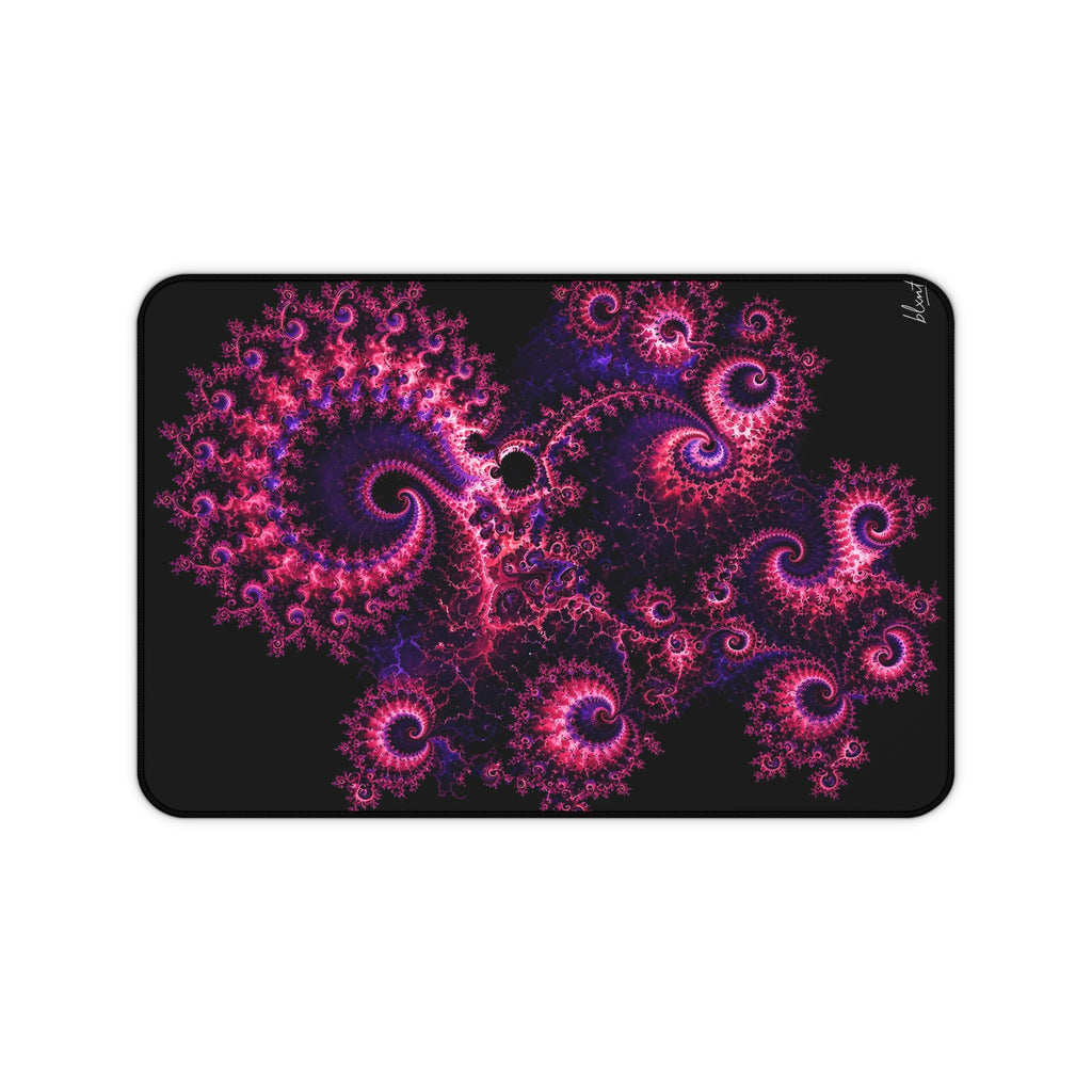 Copper Infinity - Hot Pink & Violet Desk Mat