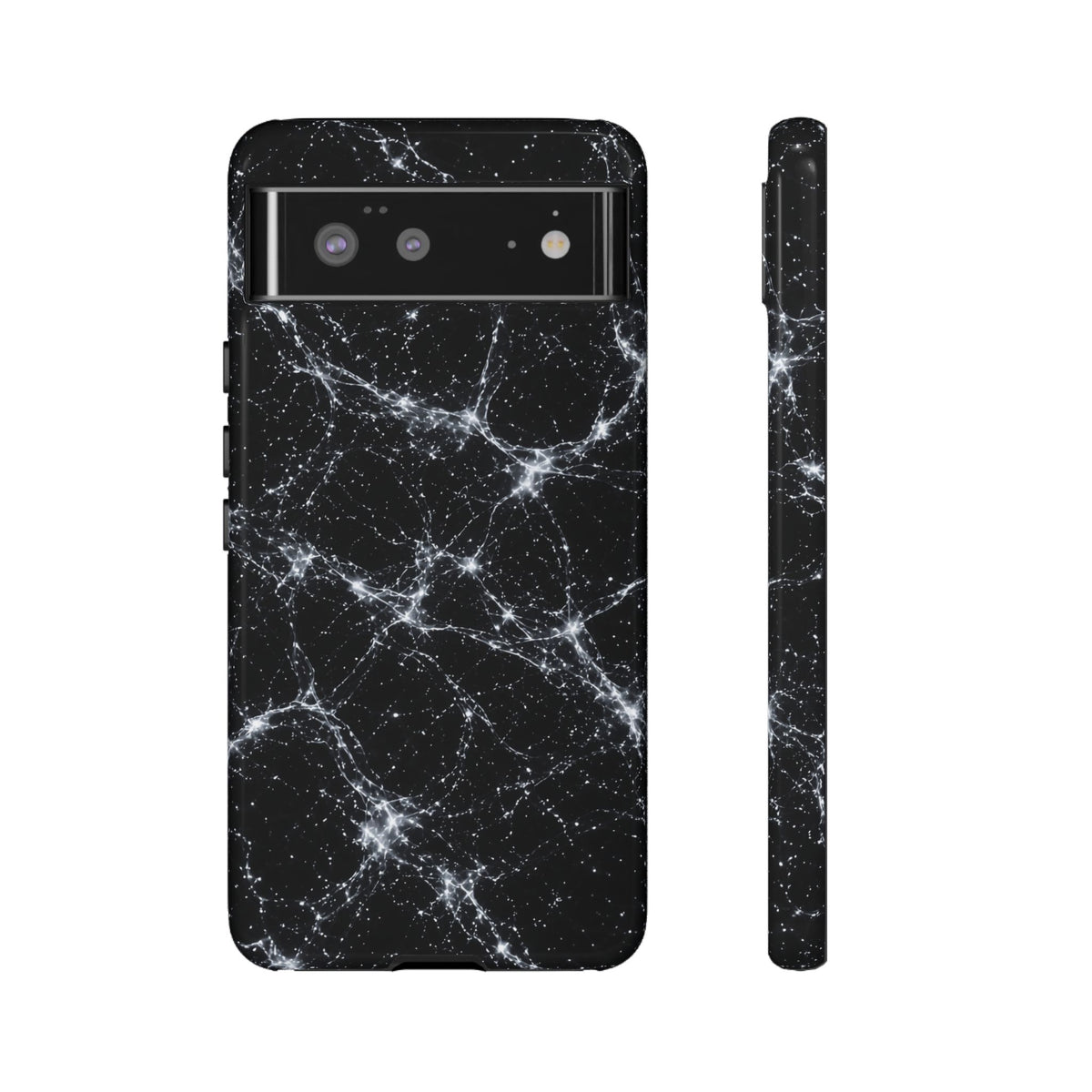 Neon Mycelium - Silver Ghost Phone Case