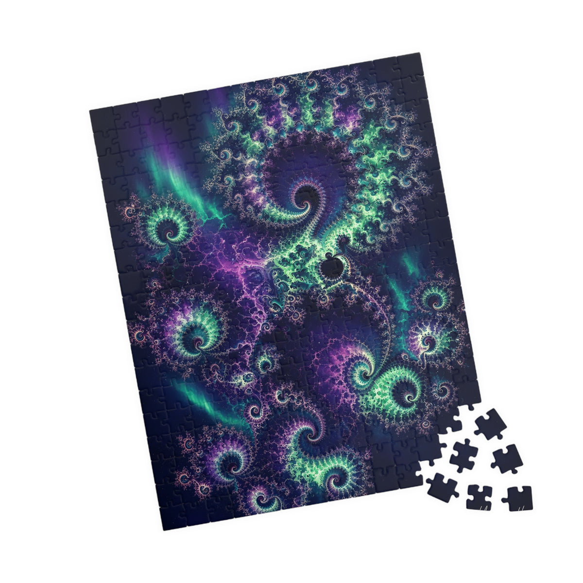Copper Infinity - Aurora Jigsaw Puzzle