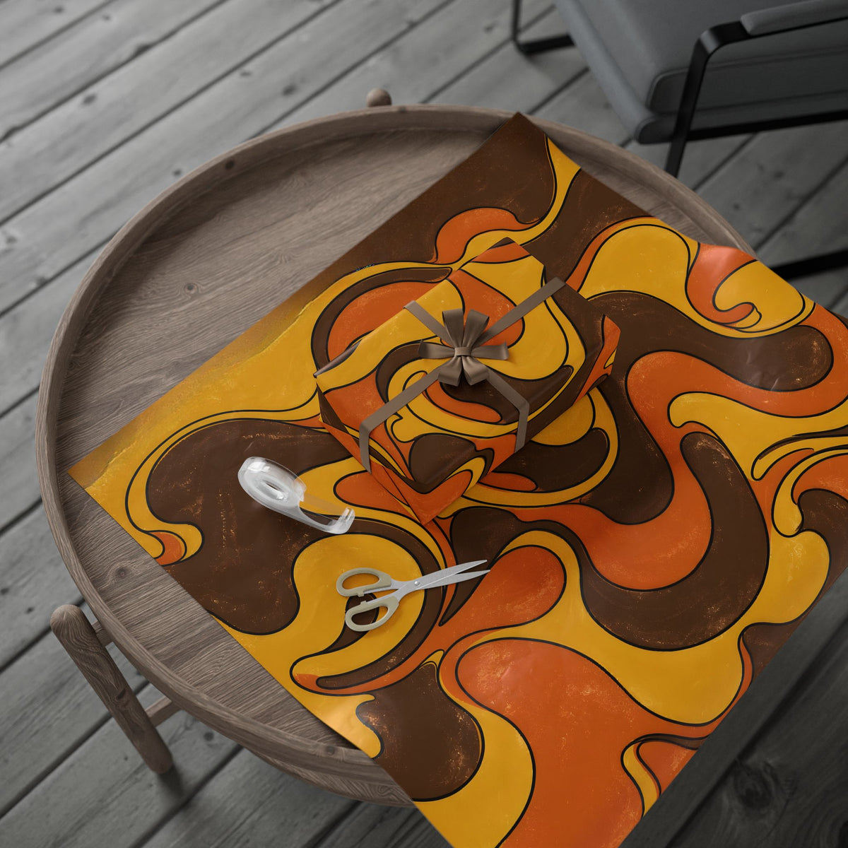 Fillmore Flow - 70s Retro Wrapping Paper