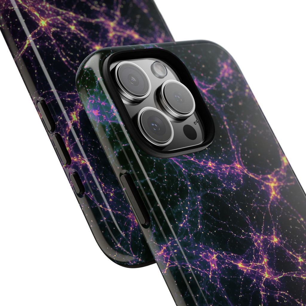 Neon Mycelium - Holographic Phone Case
