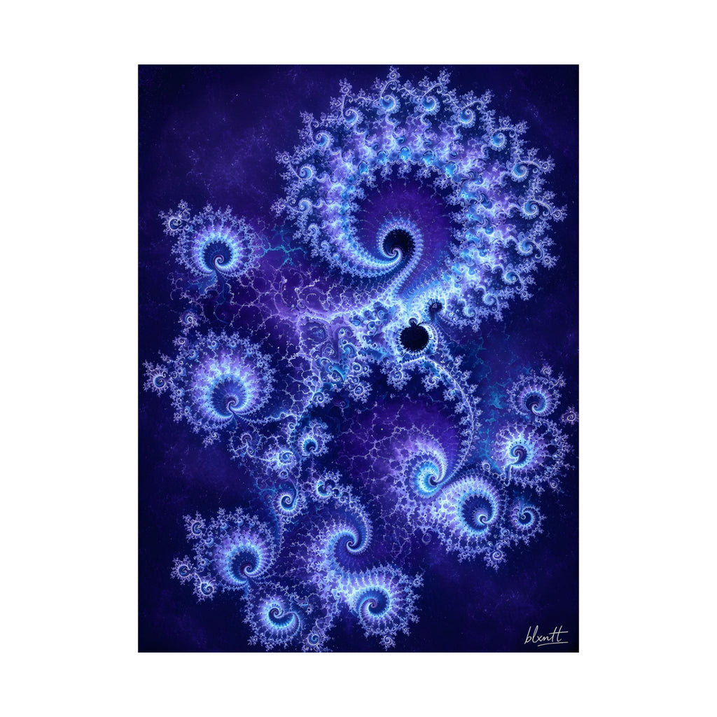 Copper Infinity - Bioluminescent Jellyfish Poster