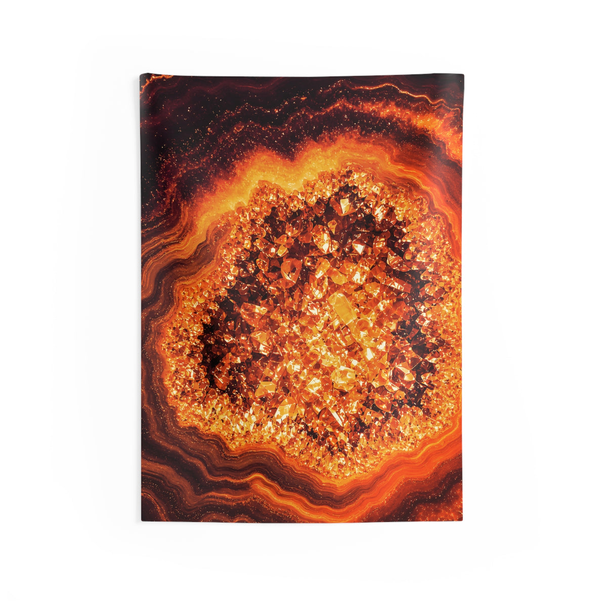 Geode Core - Molten Lava Tapestry