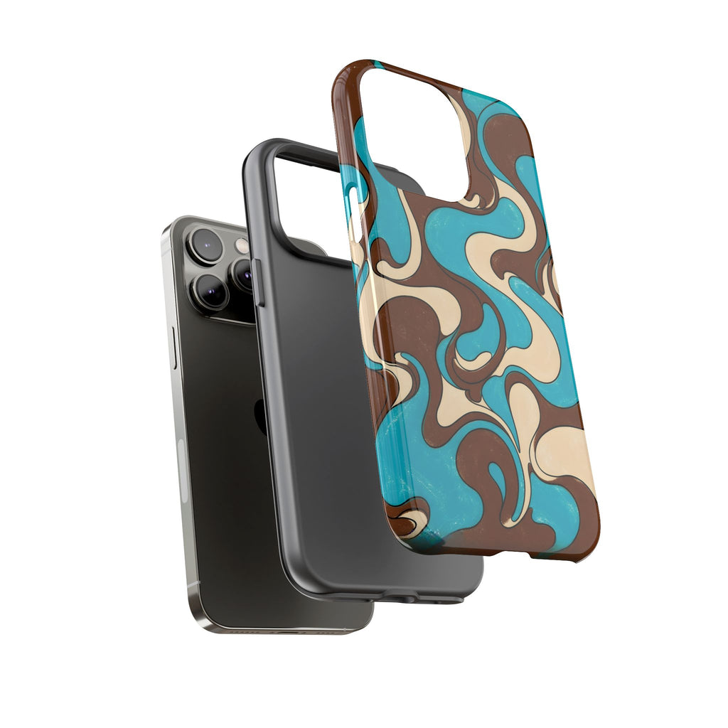 Fillmore Flow - Turquoise & Chocolate Phone Case