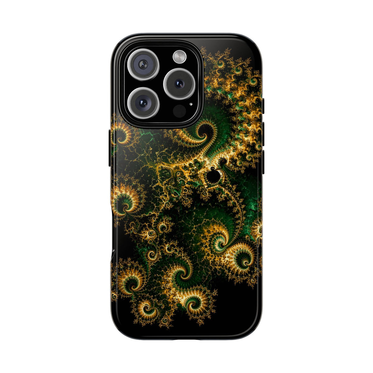 Copper Infinity - Emerald & Gold Phone Case