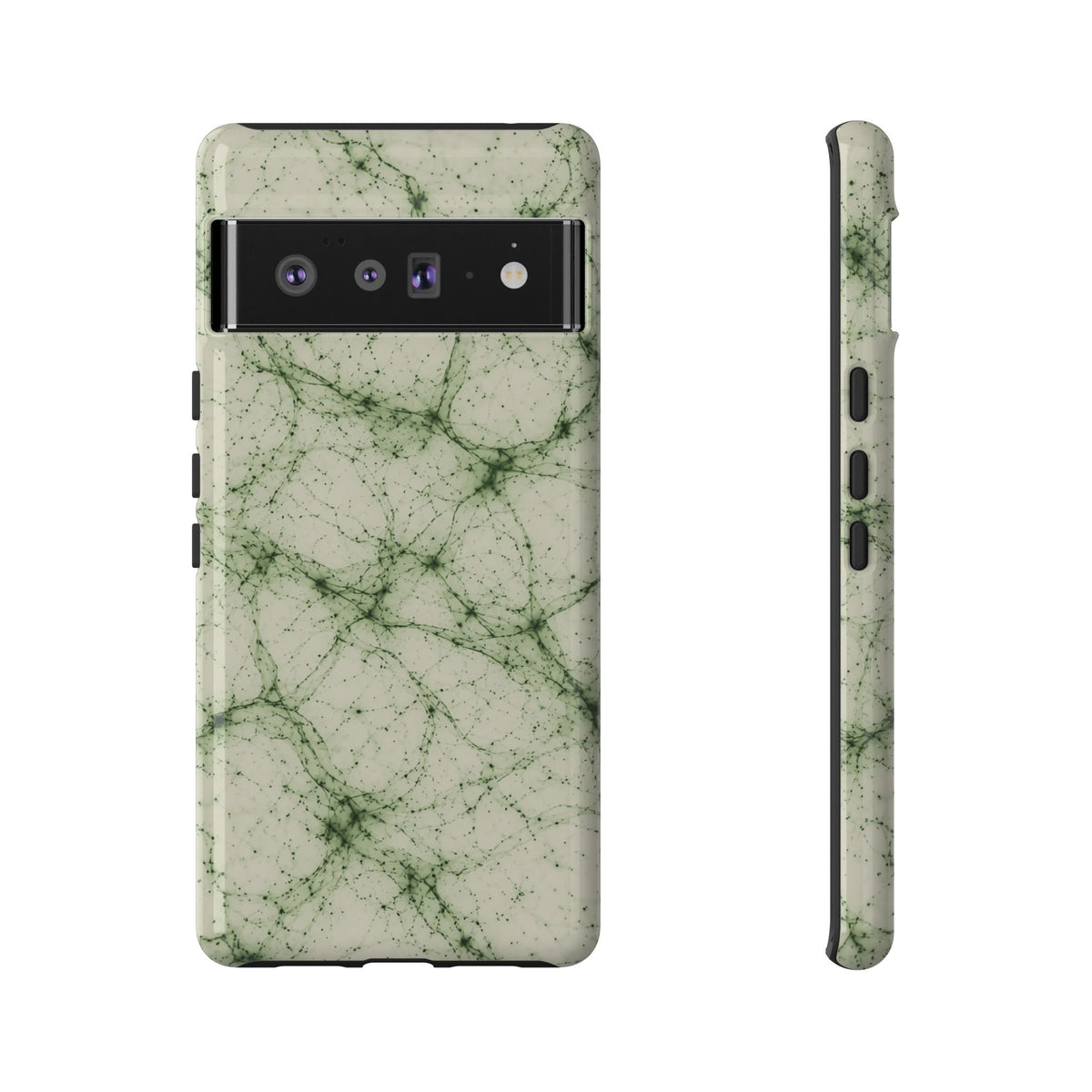 Neon Mycelium - Matcha Latte Phone Case