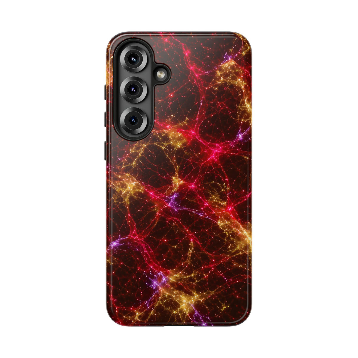 Neon Mycelium - Rainbow Nerve Phone Case