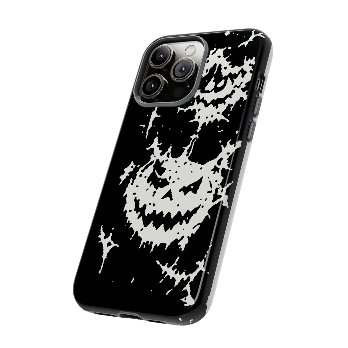 White Spiderweb Pumpkin Phone Case